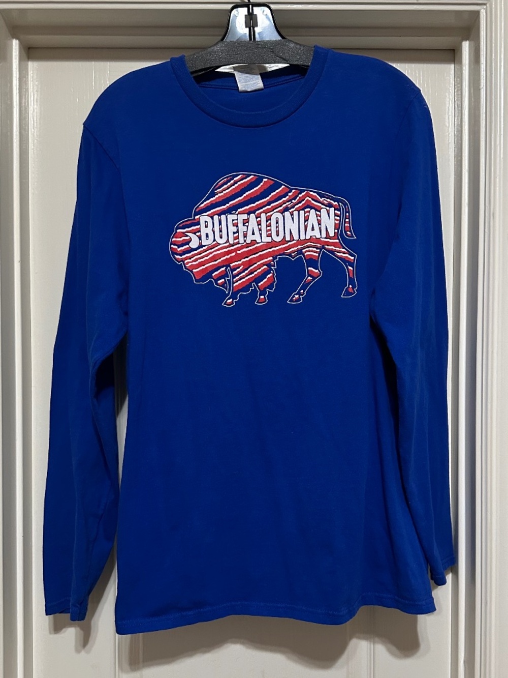 Buffalo Bills Buffalonian L/S T Shirt Mens S
